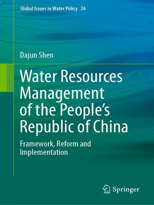cover image of Water Resources Management of the People's Republic of China